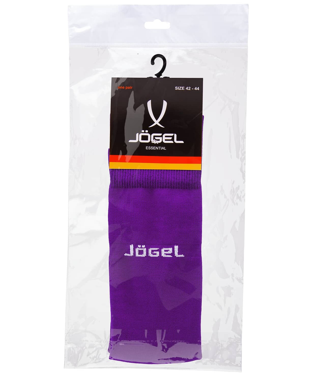 Гетры футбольные Essential JA-006, фиолетовый/серый