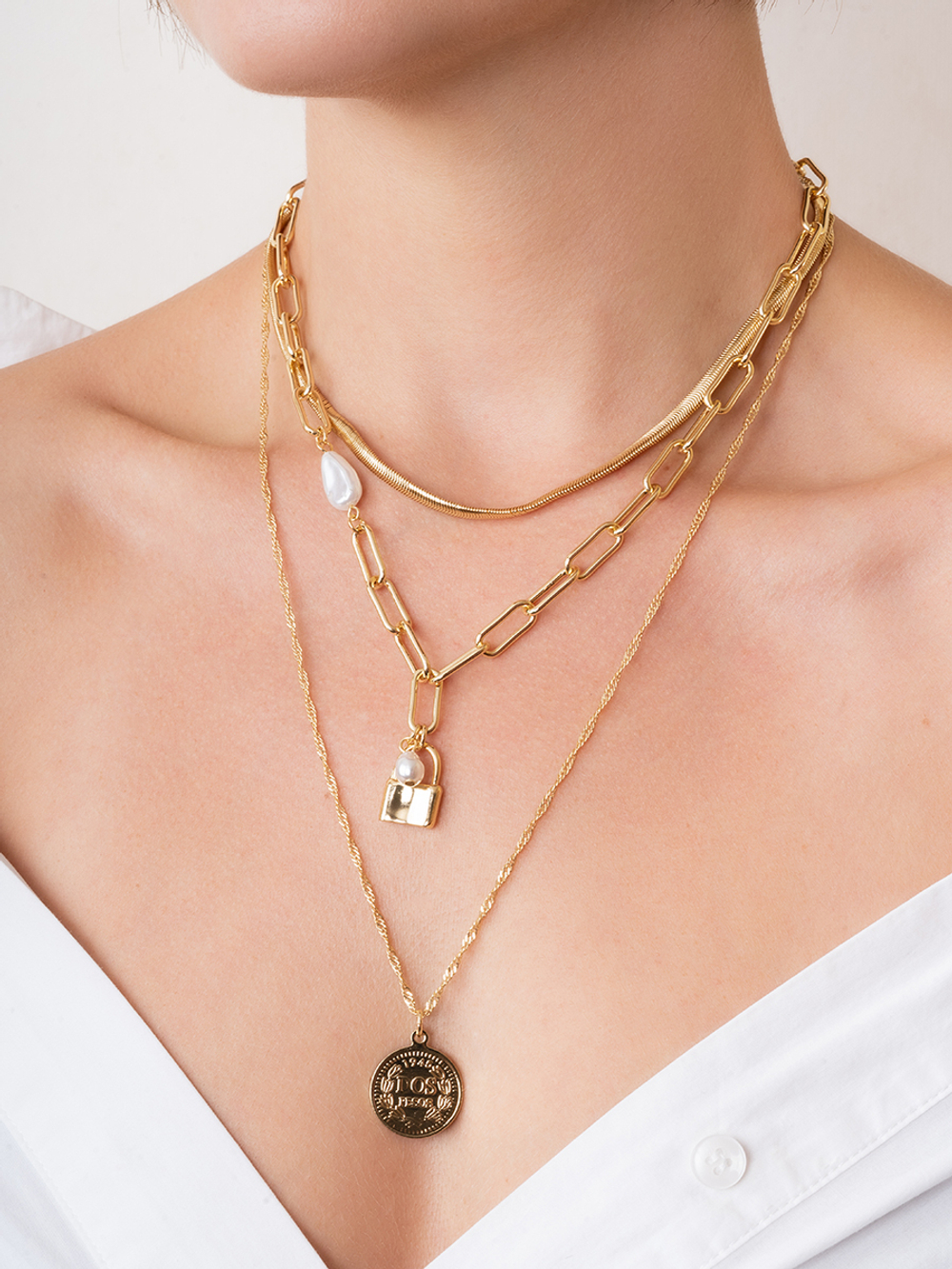 10147881 Колье Street Fashion