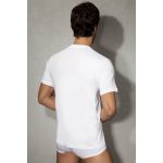 Мужская футболка белая из натурального хлопка Doreanse 2505