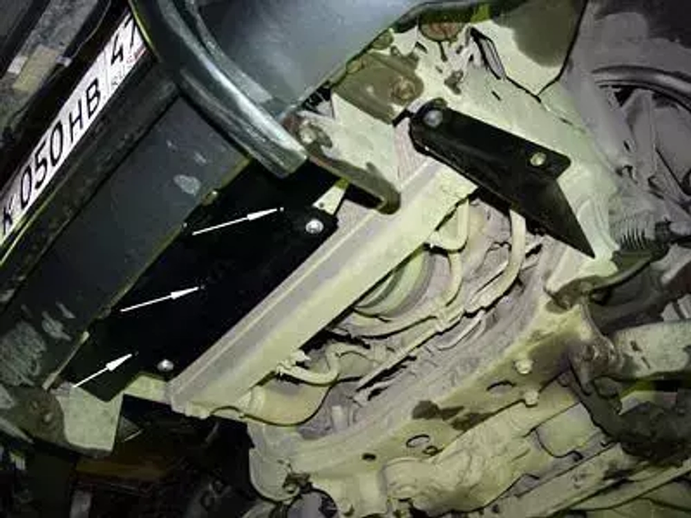 Защита картера Sheriff для Toyota Land Cruiser 100 1998-2007 арт.24.0530