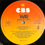 War - Greatest Hits (Голландия 1976г.)