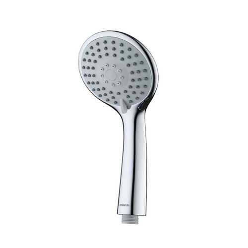 Лейка для душа Milardo 3803F10M18 D76мм, 3 режима хром, пакет