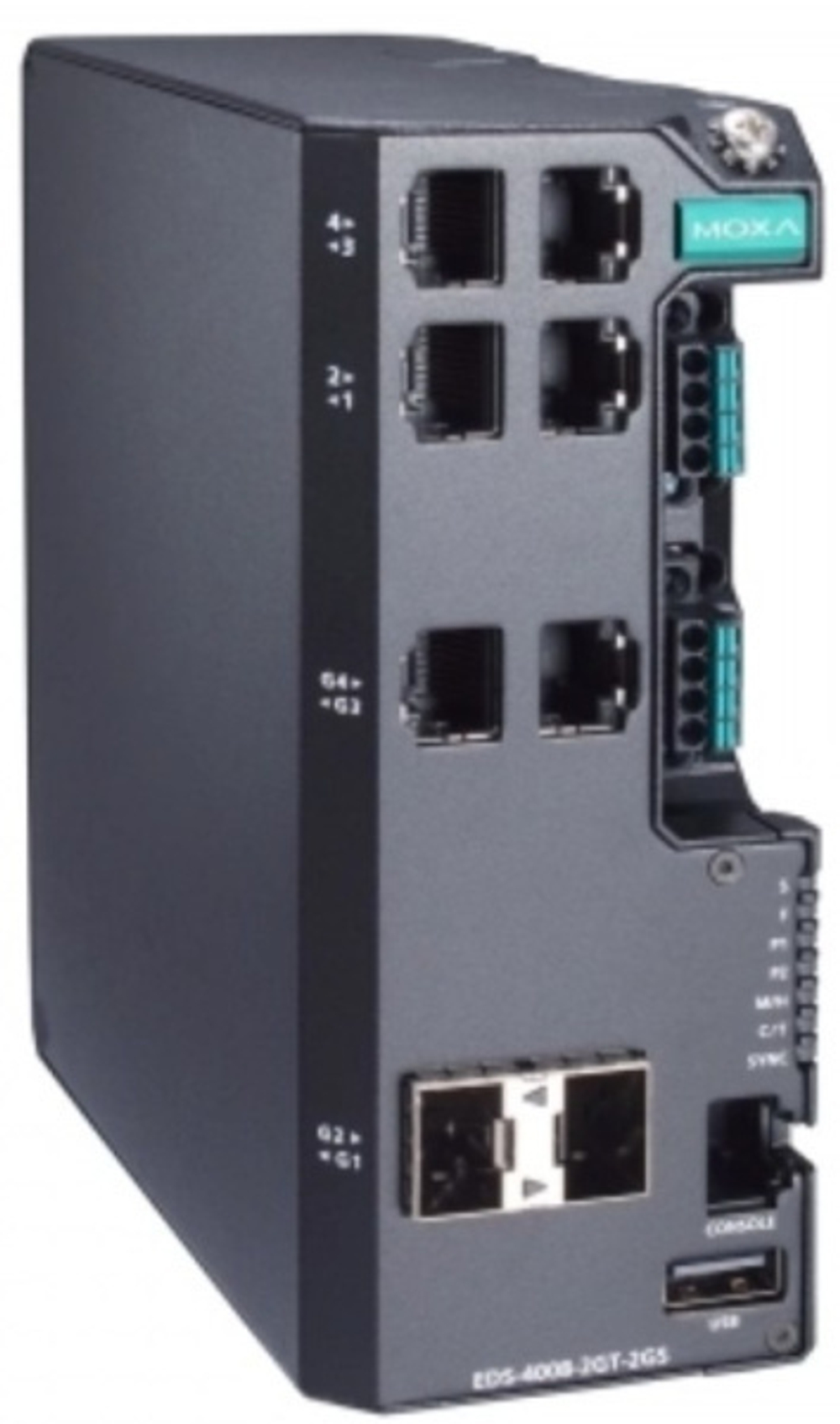 Коммутатор управляемый MOXA EDS-4008-2GT-2GS-LV-T