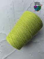 Ангора70%,нейлон30% - 100гр/700м - 300гр - лаймовый щербет