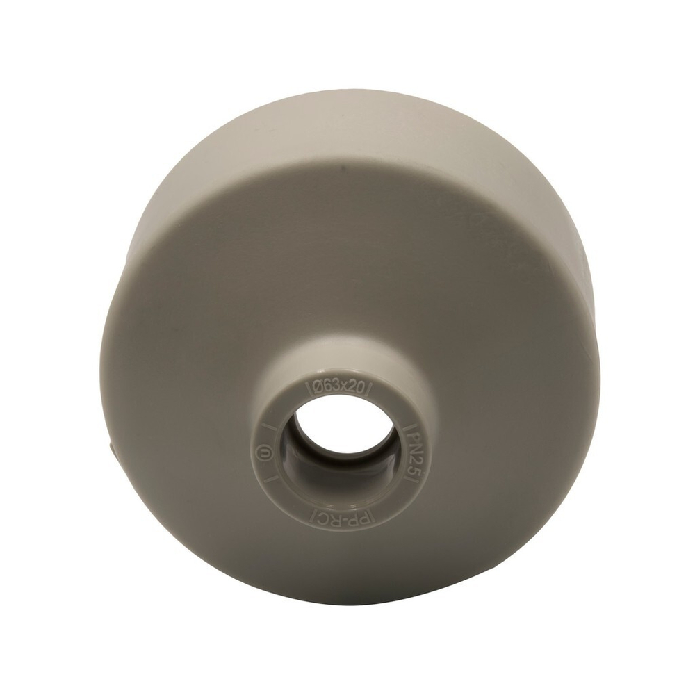 Муфта переходная 63/20 вн/вн EVER® plast   СЕРЫЙ (Россия)