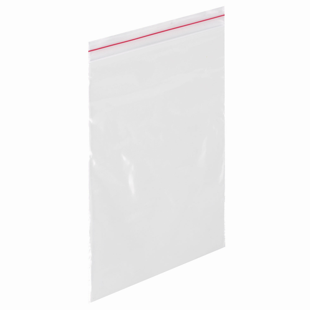 Пакеты с замком ZIP LOCK "зиплок" комплект 100 шт. 80х120 мм ПВД толщина 35 микрон BRAUBERG (15 штук в упаковке)