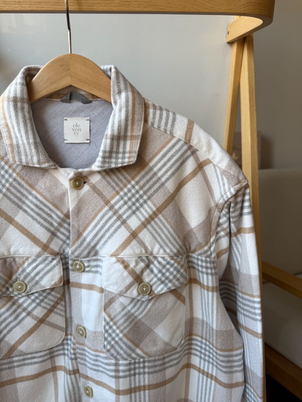 Хлопковая рубашка Eleventy, 152