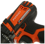 Дрель-шуруповерт акк.PATRIOT BR 241ES, две АКБ Li-Ion, 24В, 2,0 Ач, 33Нм,кейс (180201241)