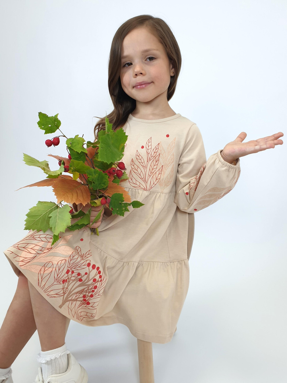9-102-1 Платье для девочки