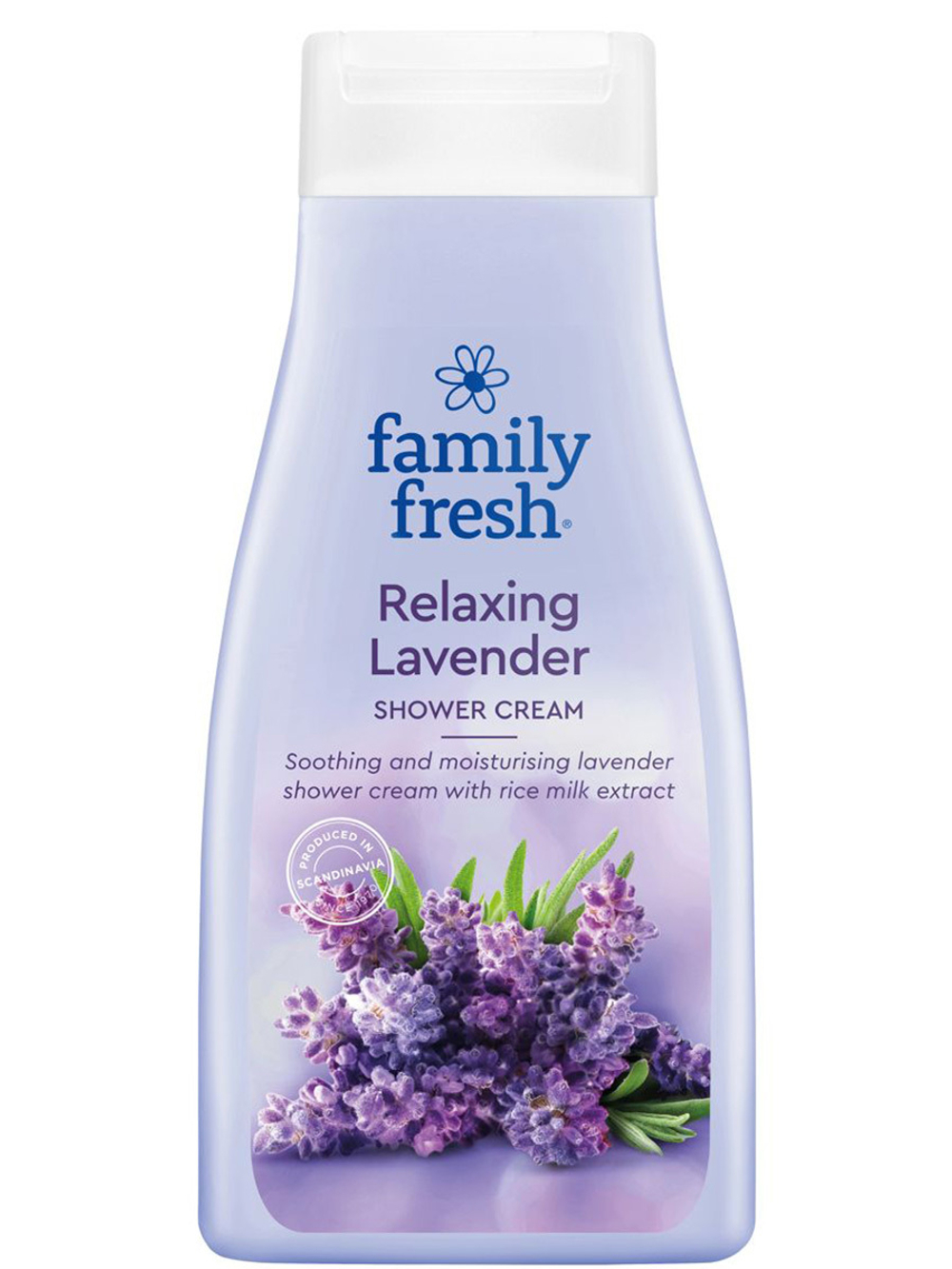 FAMILY FRESH РАССЛАБЛЯЮЩЕЕ КРЕМ-МЫЛО ДЛЯ ДУША С ЛАВАНДОЙ 500 МЛ