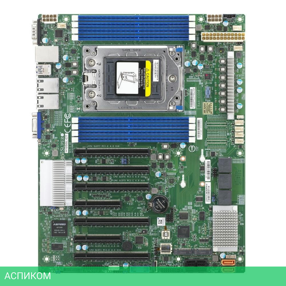 Материнская плата SuperMicro MBD-H12SSL-I-B