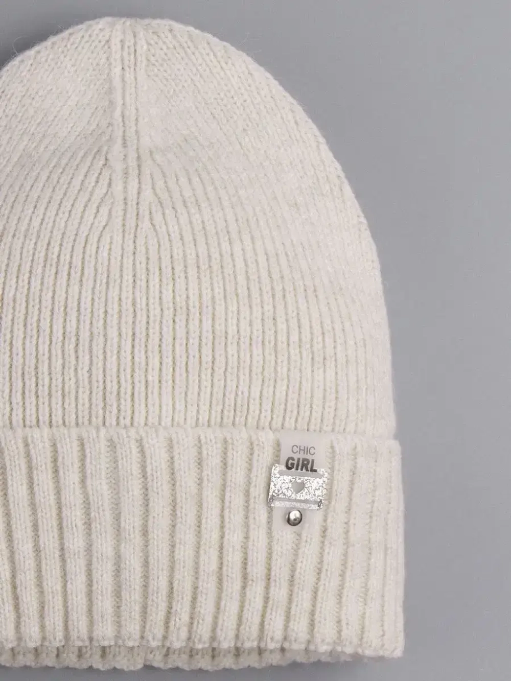 Шапка для девочки осенняя