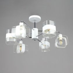 Citilux Бертон CL140160 Люстра потолочная Белая