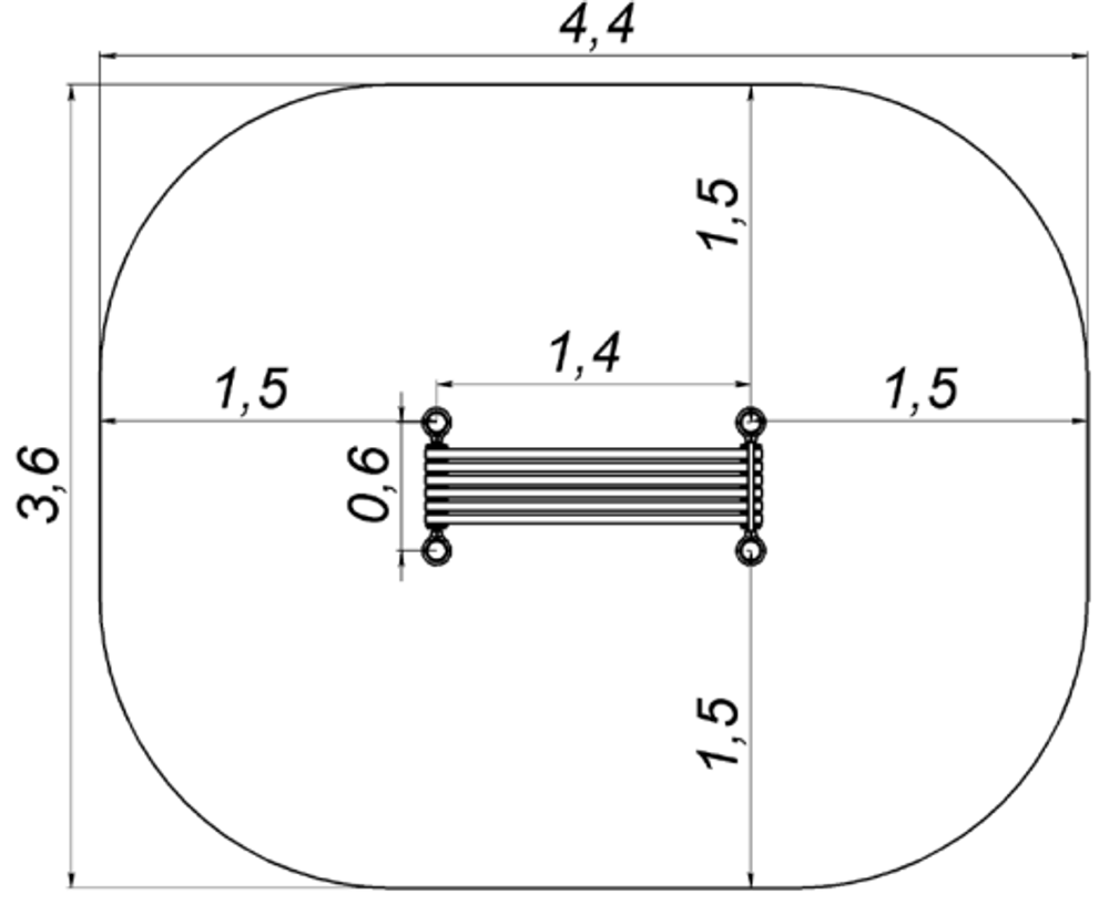 Скамья гимнастическая наклонная ФК011.00.1