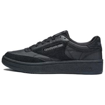 reebok CLUB C 85 W+ Кроссовки для скейтбординга Низкие Черные Унисекс