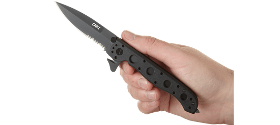 Складной нож CRKT M16-13ZLEK BY KIT CARSON c клинком из стали AUS-8, рукоять GRN