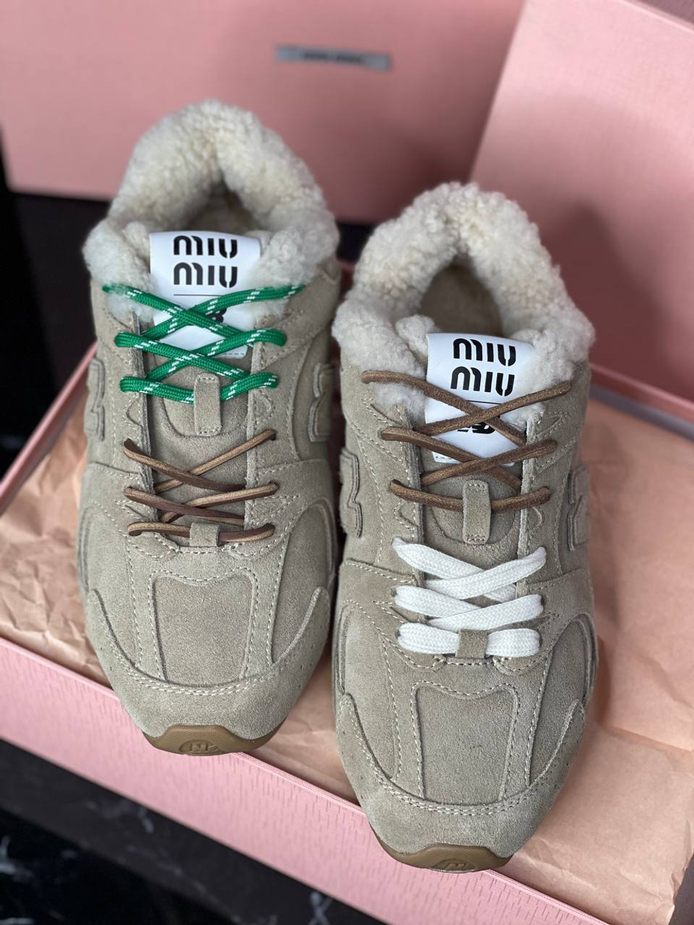 Кроссовки MIU MIU