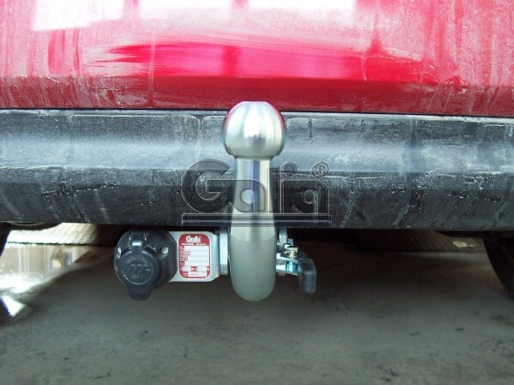 Фаркоп оцинкованный Galia C038A для Citroen C4 седан/хетчбек 2004-2010, 2010-, Peugeot 307, 308 хетчбек 3/5 дверей 2001-2007, 2007-2012(паспорт и сертификат в комплекте)(без электрики)