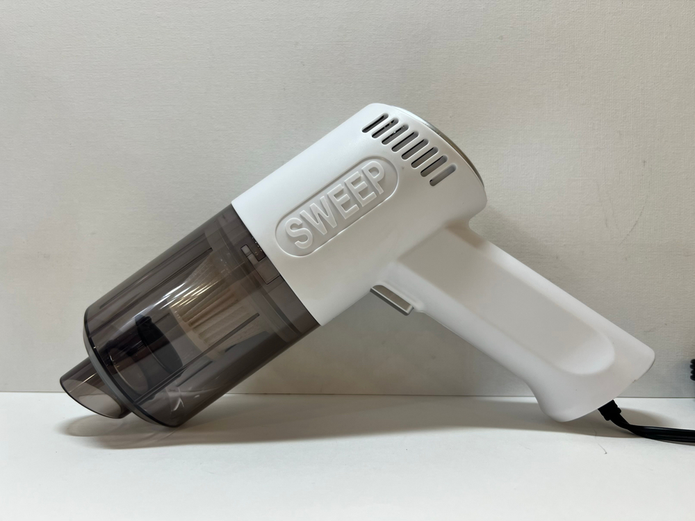 K7A / Автомобильный пылесос - пистолет SWEEP, белый