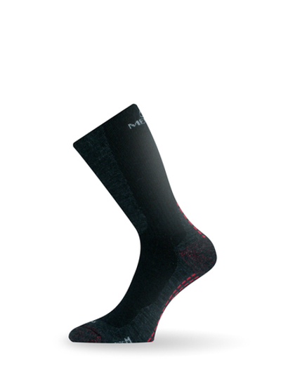Носки Lasting WSM 900, wool+polypropylene, черный, размер M , WSM900-M