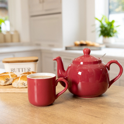 Kitchen Craft - Чайник London Pottery Farmhouse 1л с розовым ситечком / артикул   73404  / GTIN 5017039159376