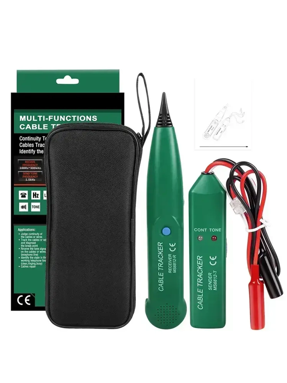 Кабель трекер для поиска кабелей и проводов/Содержит 2 батарейки