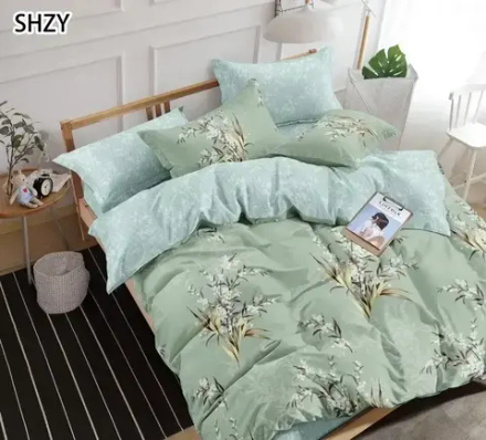 Комплект постельного белья 2 сп с простыней на рез.180х200 ПОПЛИН "6562" (нав. 50х70 или 70х70-)