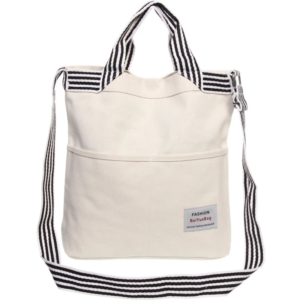 Сумка - шоппер женская «Every day», 2 кармана, плечевой ремень, микс три цвета, 30*11см