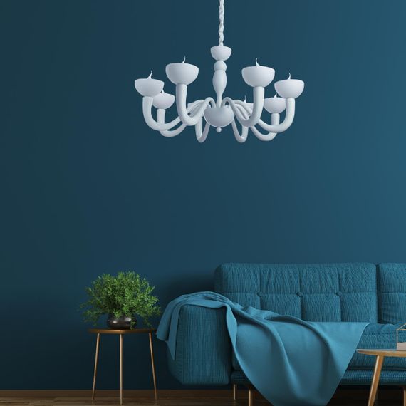 Подвесная люстра Divinare Bianca 7091/01 LM-8