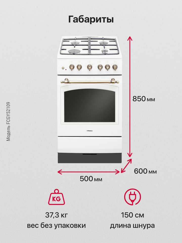 Газовая плита Hansa FCGY52109