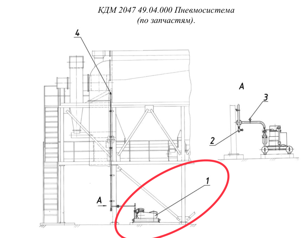 Д508-2А 08.00.000 Установка компрессорная