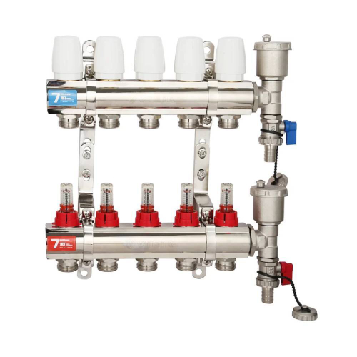 Коллектор. блок VIEIR с расходомерами 10 выходов     3910