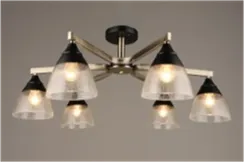 3645/6 BK+AB (2) Люстра (RL)