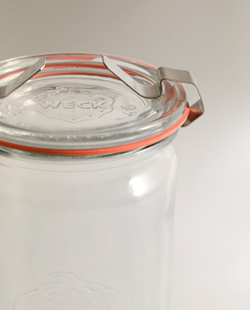 Zara Home банка для продуктов из стекла, цвет прозрачный, 7 см