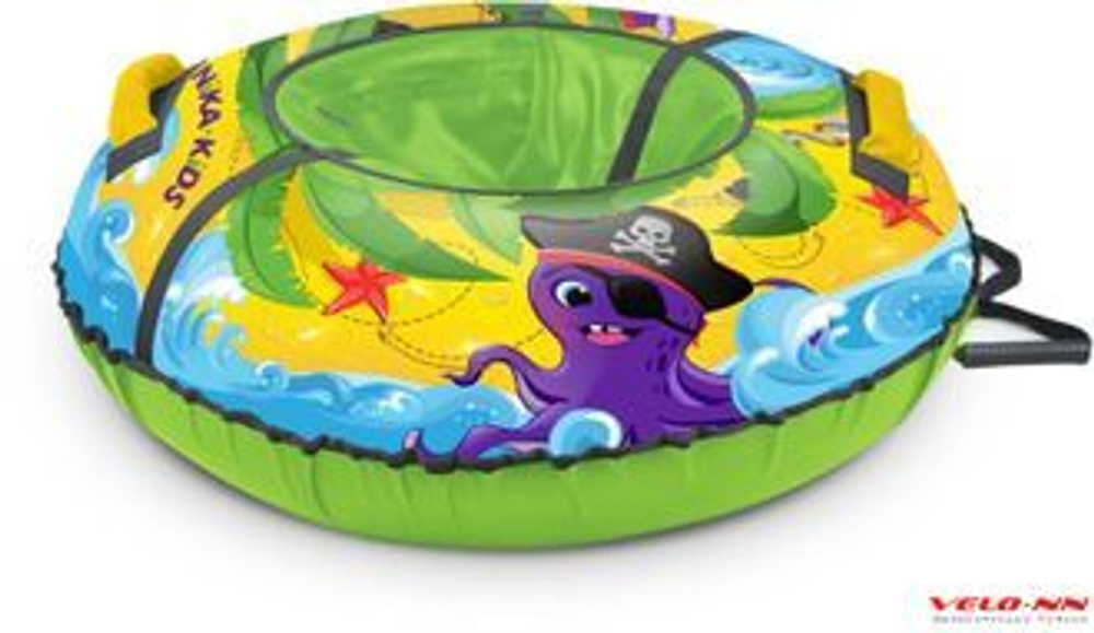 Тюбинг с круговым дизайном Остров Nika-kids (арт. ТБ3К) d 70-85