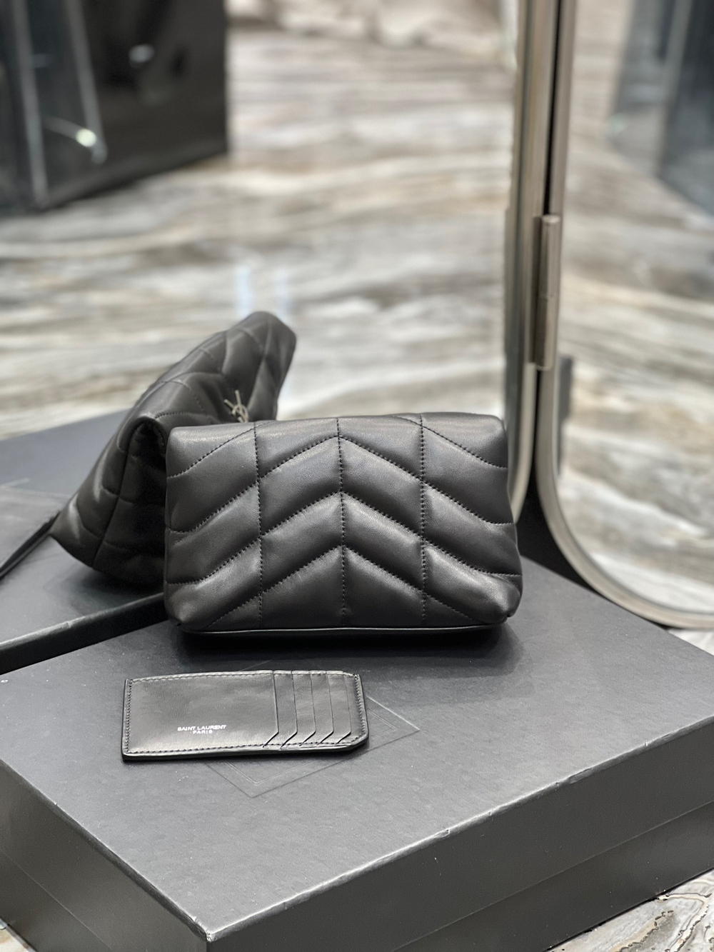 Saint Laurent Loulou Puffer Bag 18 cm
