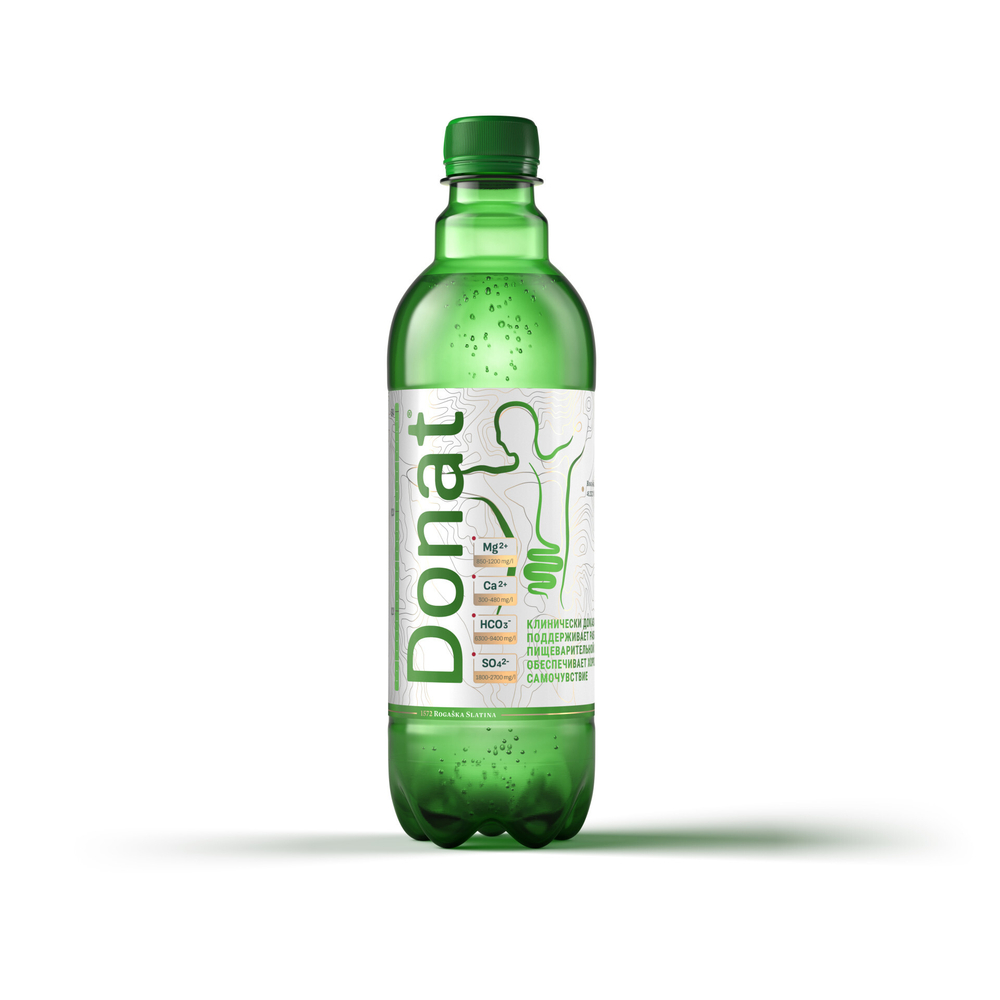 Вода минеральная питьевая лечебная Donat Mg (500 мл)