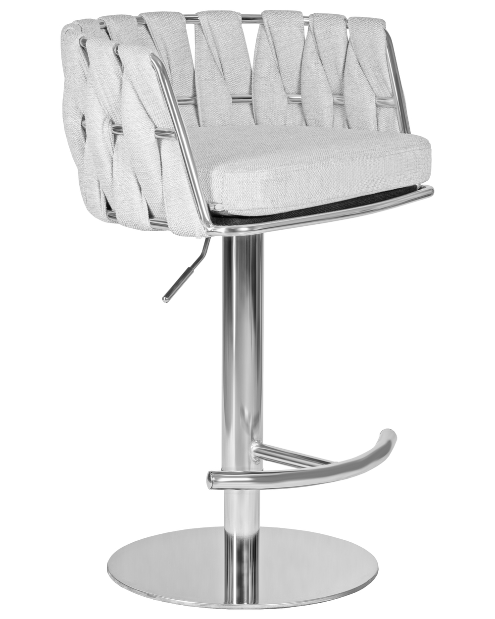 Стул барный DOBRIN OSCAR, серый (LAR-275-17)