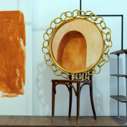 Настенное зеркало Голди Объект мечты