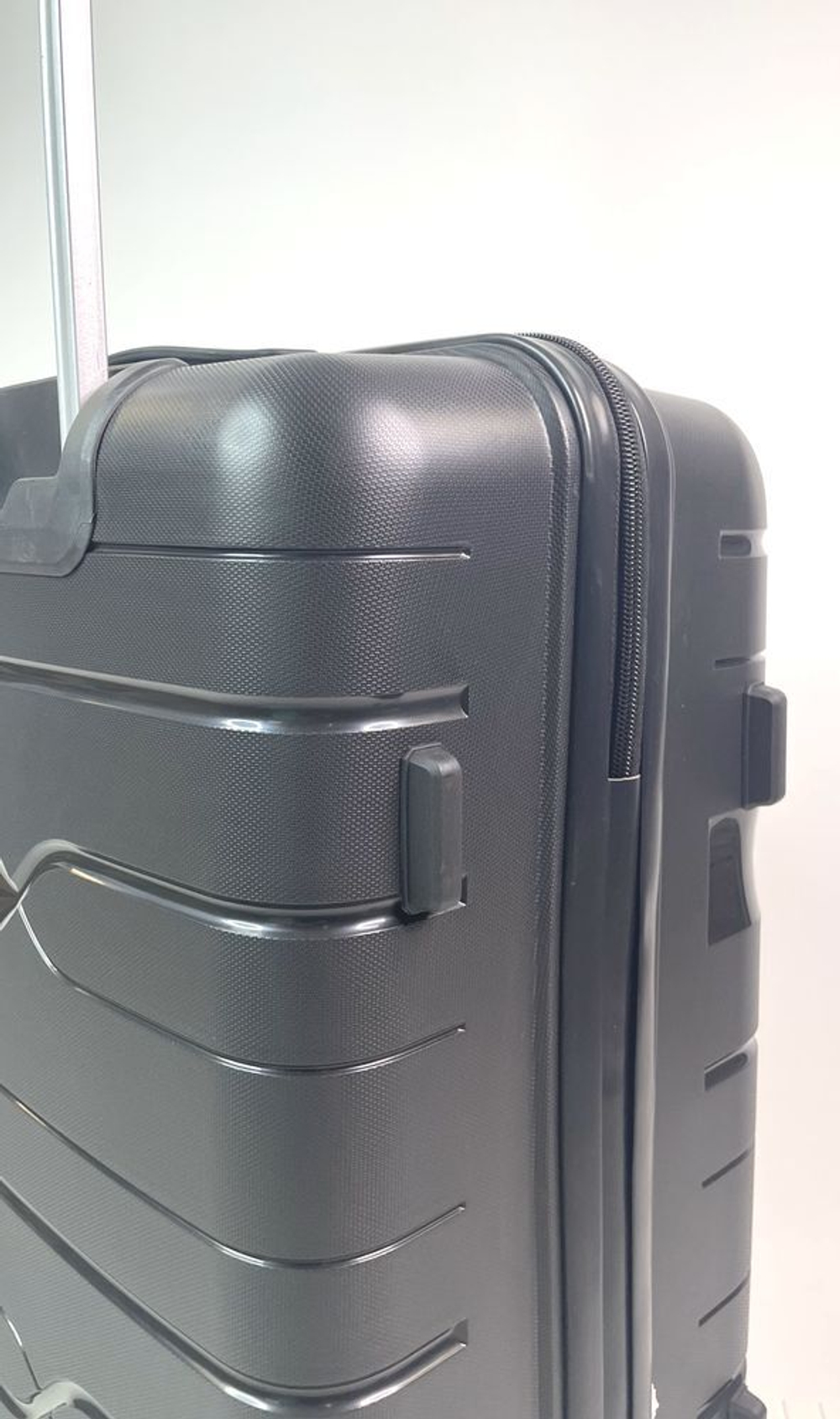 Средний чемодан Bon-Voyage PP One, Черный, M