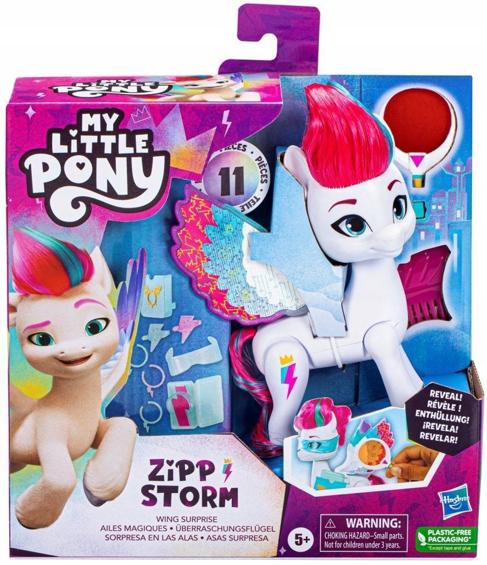 Фигурка My Little Pony - Пони с волшебными крыльями Zipp Storm F6446 купить  в Москве | Доставка по России.