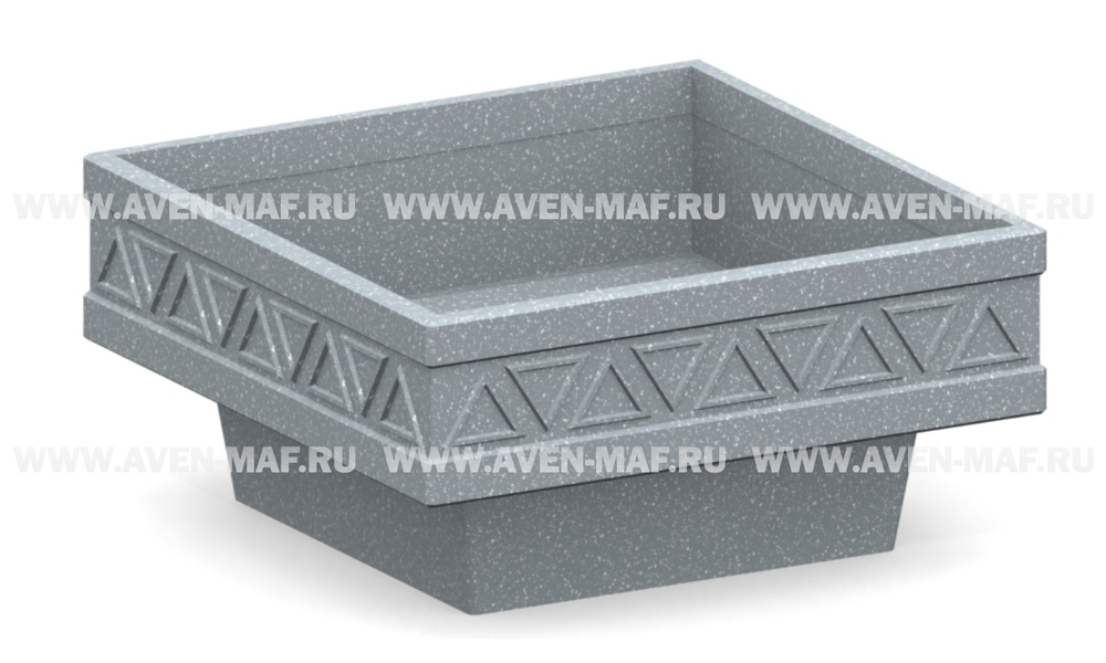 Вазон для цветов бетонный