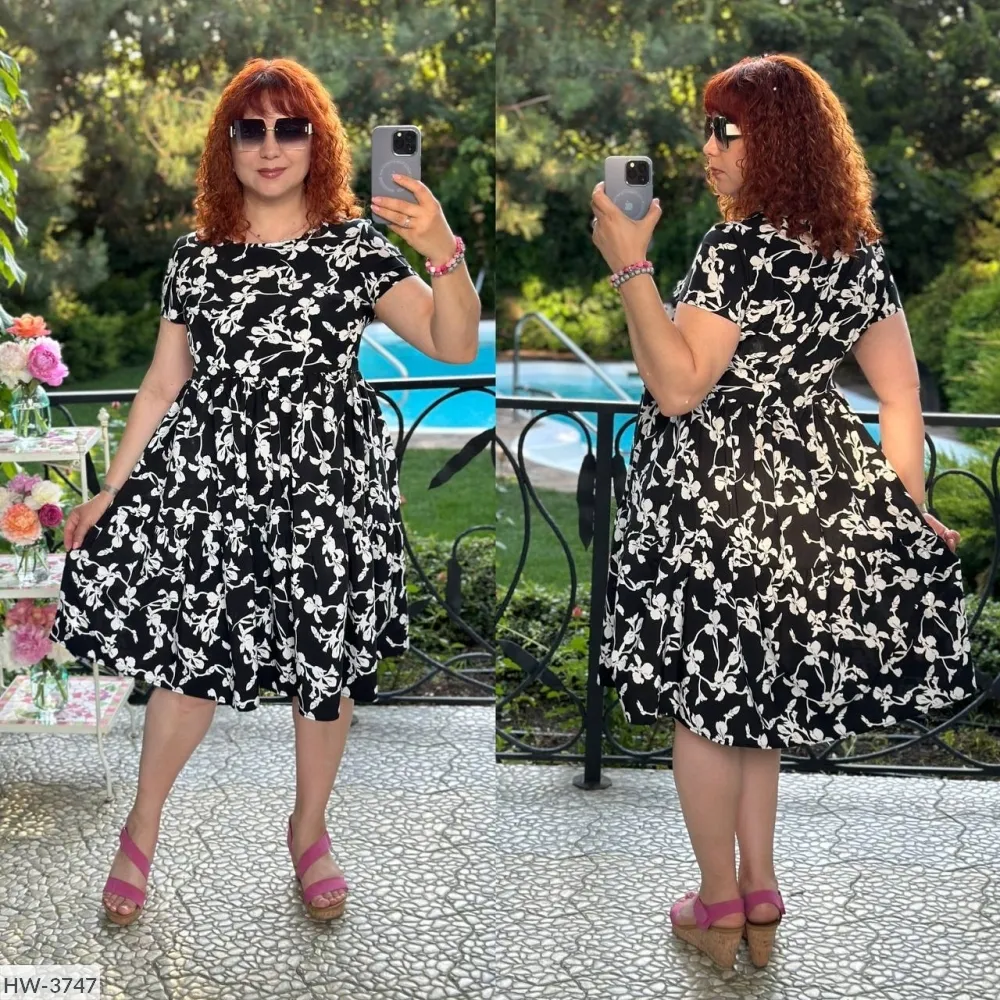 Платье HW-3744 Фабрика Моды