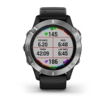 Смарт-часы Garmin Fenix 6, серебристый, 010-02158-00