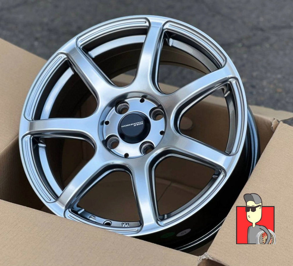 Комплект дисков Work Emotion T7R 16x7 et35 4x100