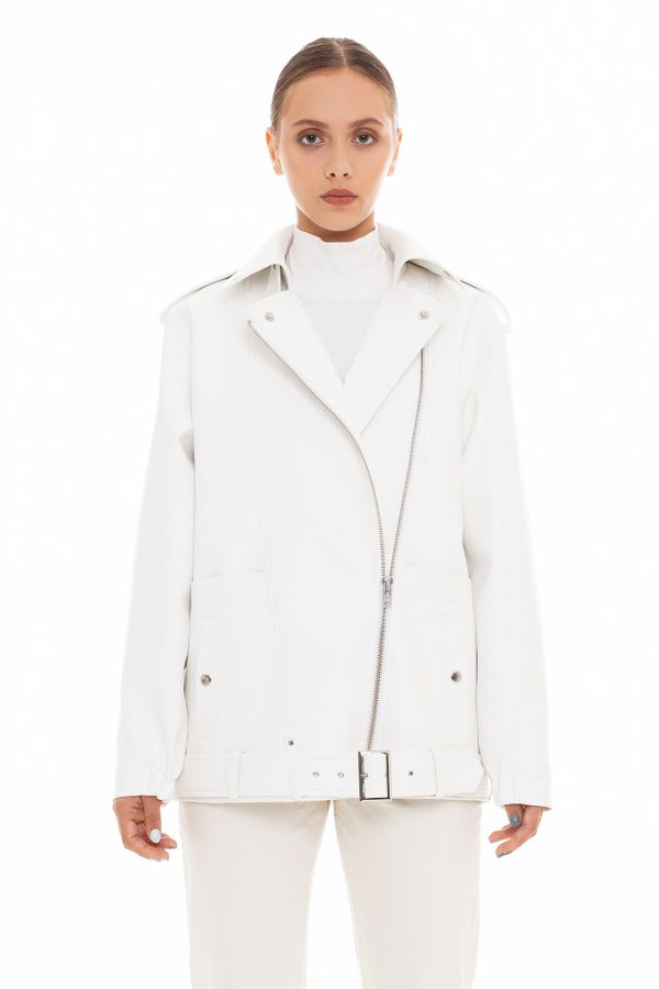 Утепленная косуха Берлин из ЭКОкожи