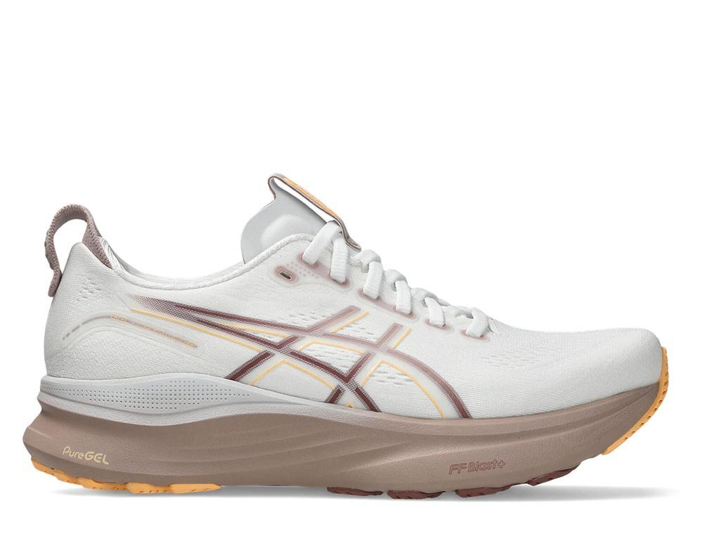 Кроссовки для бега женские Asics Gel-Kayano 32 Бело-Оранжевые