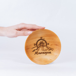 Деревянная тарелка Art of Siberia МАНЖЕРОК из сибирского кедра T134