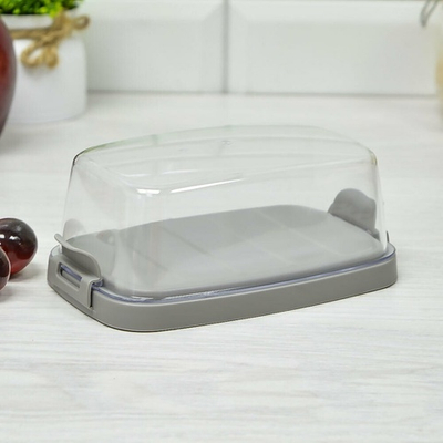 Масленка "Летиция", пыльно-серая