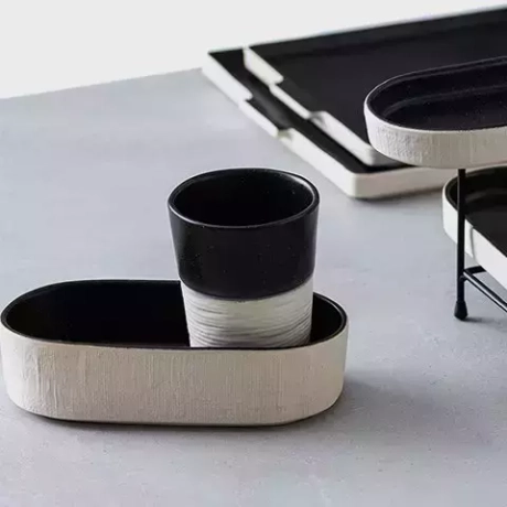 Подставка круглая 14х14см Costa Nova Notos коричневая